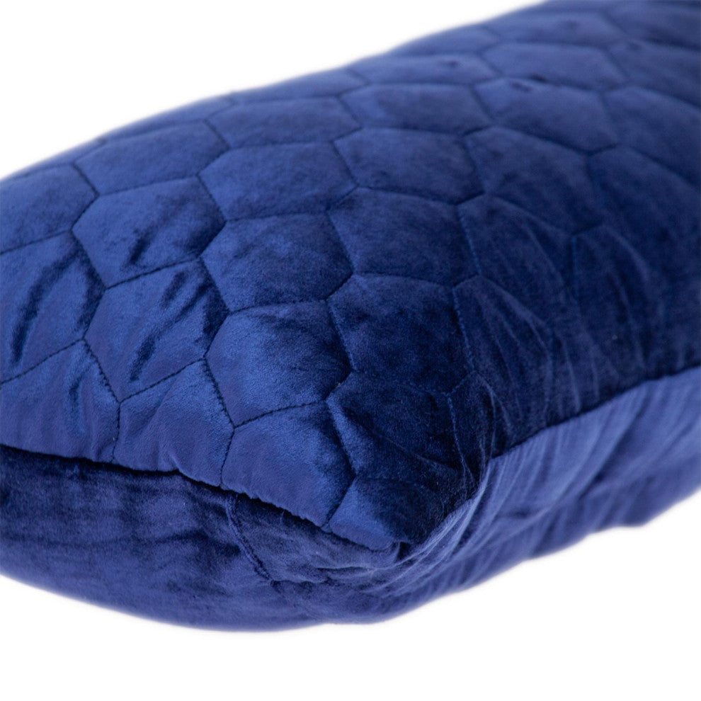 Parkland Collection Bazyli Blue Throw Pillow, Rectangle