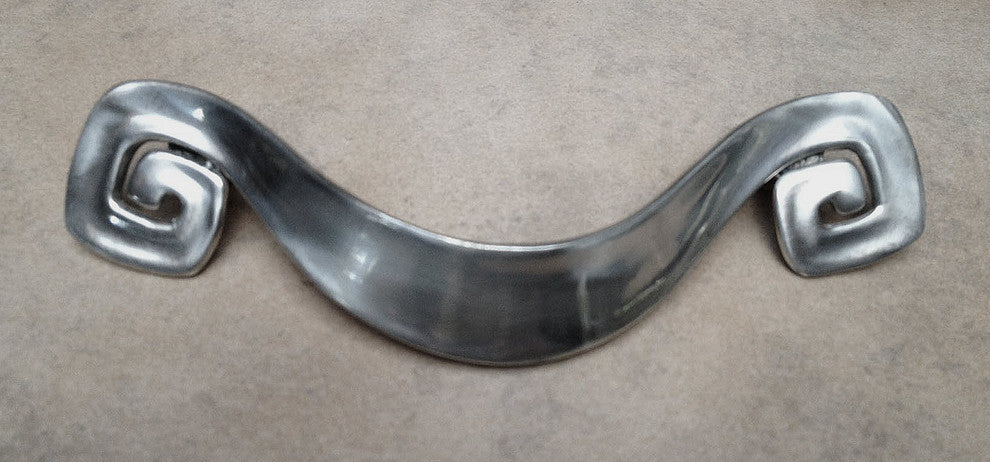 Double Square Spiral Pull, Satin