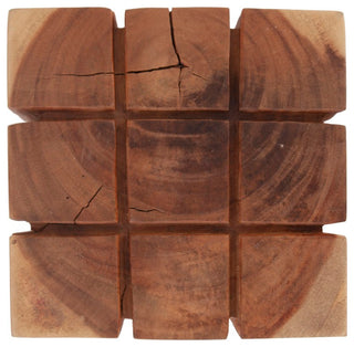 Cubed Stool, Natural