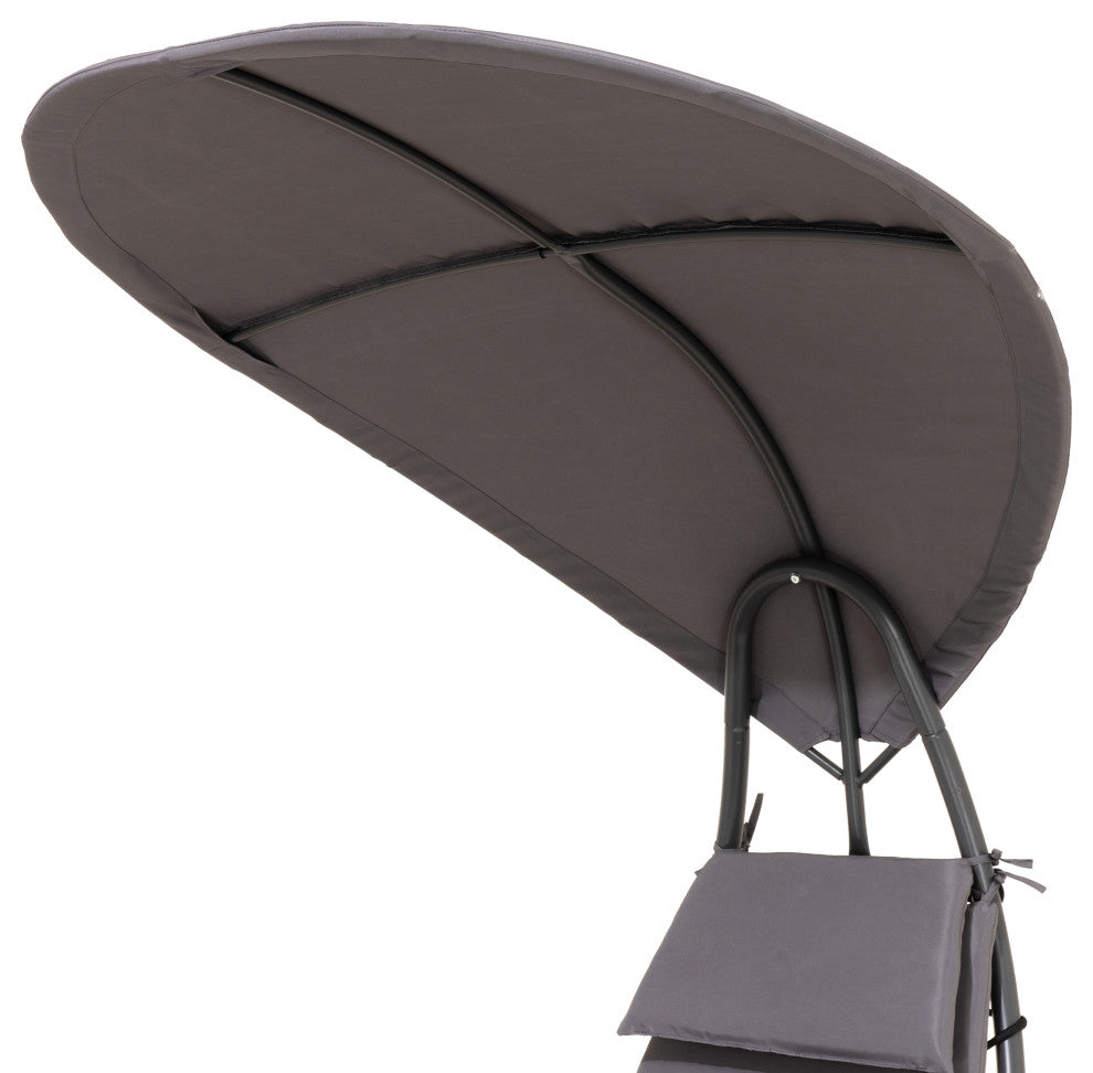 Outdoor Patio Lounge Chair, Canopy
