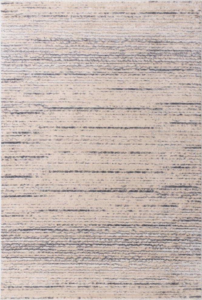 Unique Loom Oasis Calm Area Rug, Cream, 7' 0 X 10' 0 Rectangular