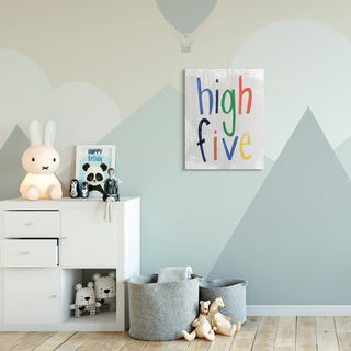Kids High Five Colorful Word Design, 24"x30"