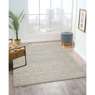 Ava Chobi Area Rug - Aqua, 3'3"x5'3"