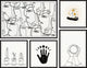 Destiny's Hand Pentaptych, 5-Piece Set