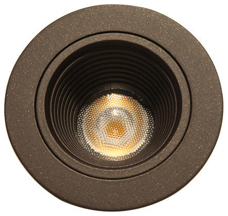 NICOR 2" LED Downlight With Baffle Trim, Oil-Rubbed Bronze, 3000K