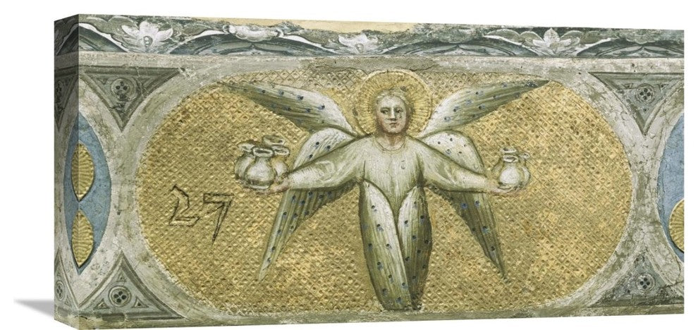 "Angel With Seven Cruets For The Scourges" Artwork, 22"x11"
