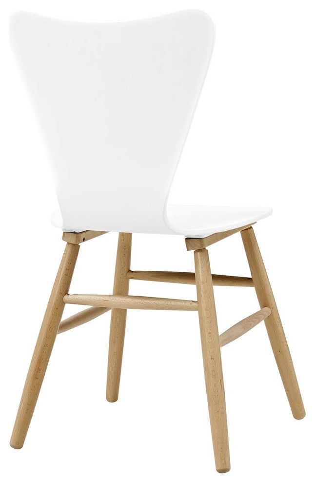Cascade Dining Chair Set of 2, White