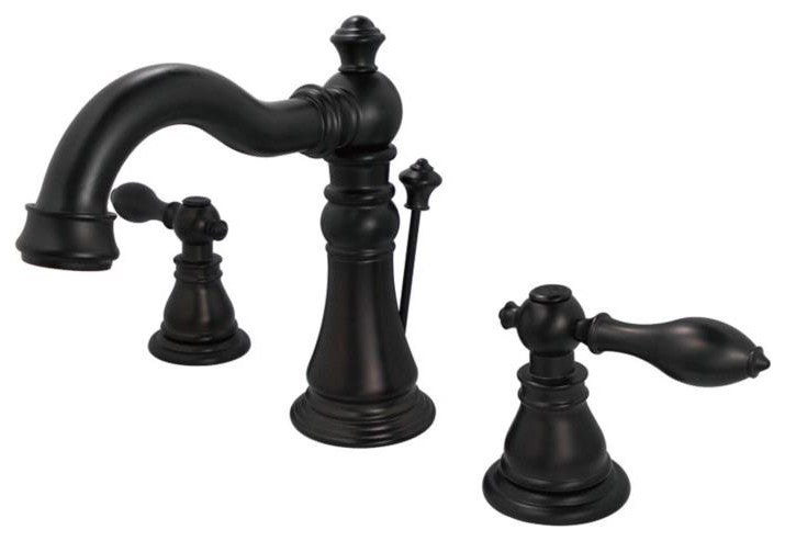 Two Handle 8" Widespread Lavatory Faucet with Retail Pop-up FS1975ACL