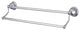 Kingston Brass 18" Dual Towel Bar, Polished Chrome