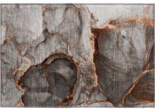 Premium Machine Washable Mayfield AMF525 Peach 1'8" x 2'6" Rug