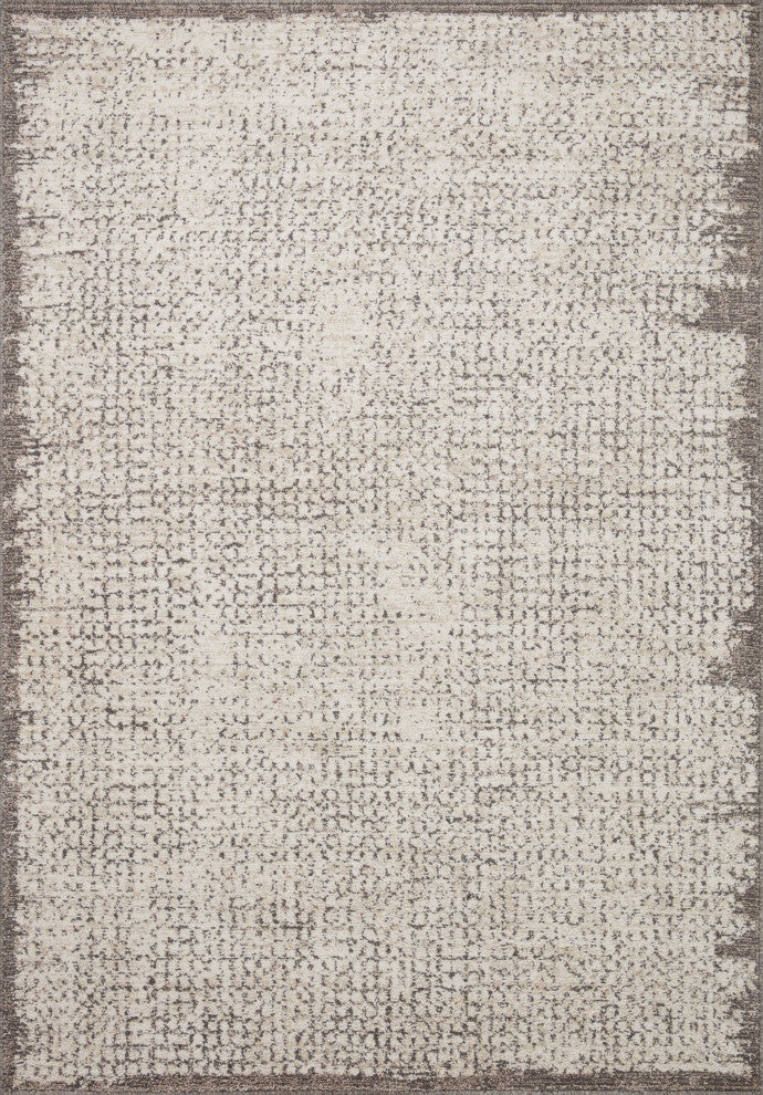Loloi II Darby Ivory / Stone 2'-7" x 12'-0" Runner Rug