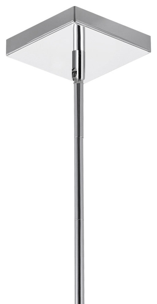 Cube 3 Light Chandelier With Chrome Finish