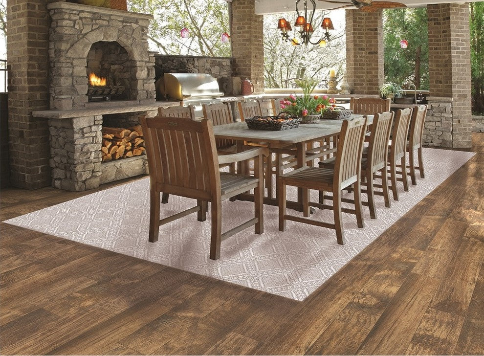Couristan Belmar Accent Rug, Indoor/Outdoor Carpet, 5 Colors/54 Sizes, Dune, 9'x12'