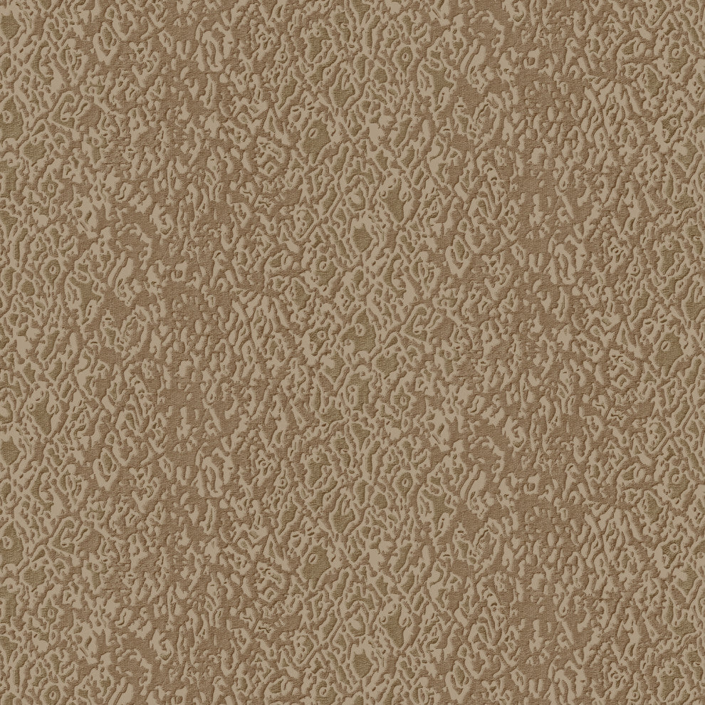 Modern Animal Textured Wallpaper, Snake, Brown, Sample