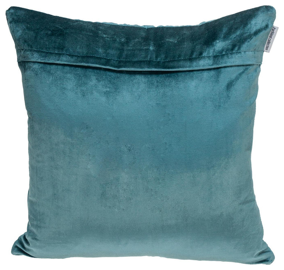 Parkland Collection Sora Teal Throw Pillow, Square