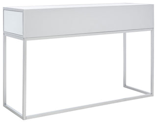 Safavieh Aster 2 Drawer Mirrored Desk, Silver/Mirror