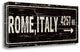 "Destination Signs III" By Pela Studio, Giclee Print on Gallery Wrap Canvas