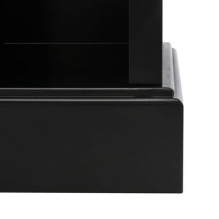 Safavieh Surrey 6 Shelf 2 Hook Hall Tree, Black