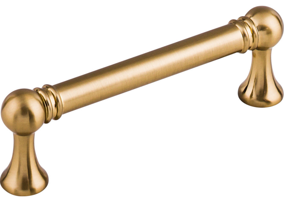 Top Knobs TK802 Kara 3-3/4 Inch Center to Center Handle Cabinet - Polished