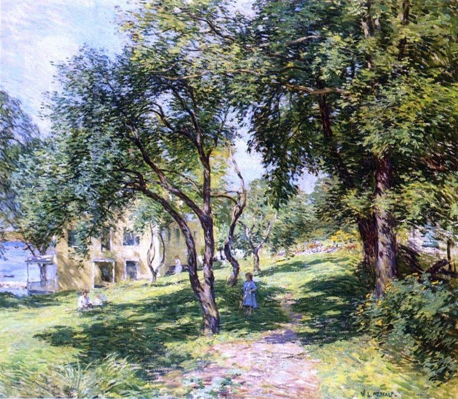 Willard Leroy Metcalf The Path Wall Decal