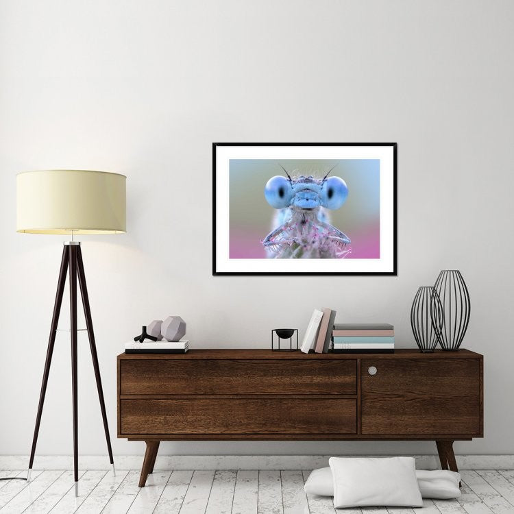 "Damigella" Framed Digital Print by Ghizzi Panizza Alberto, 44x32"