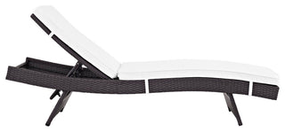 Convene Chaise Outdoor Patio Set of 4 EEI-2429-EXP-WHI-SET