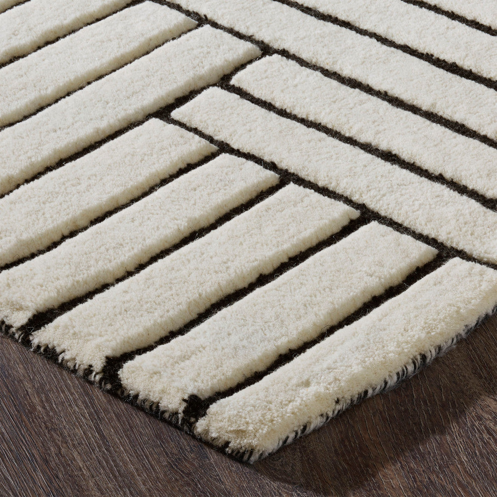 Arctica 5'3" X 7'3" Ft Hand Tufted Indoor Rug