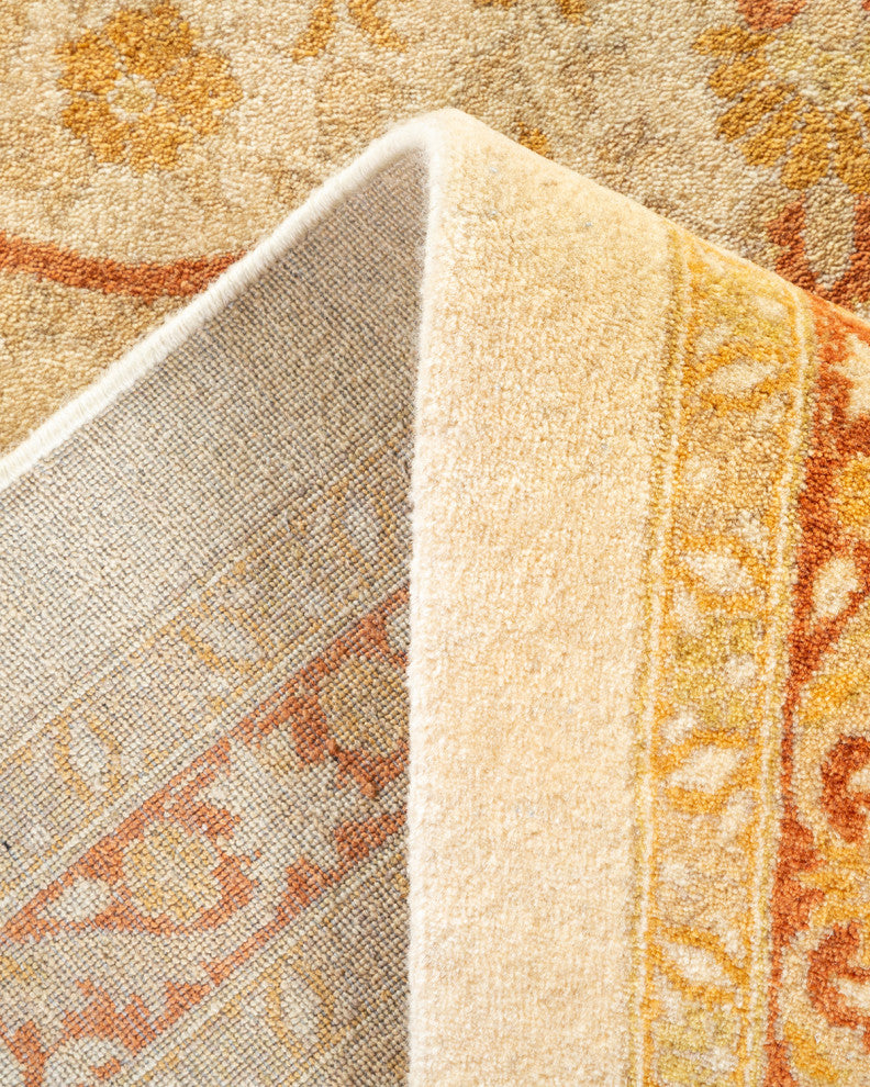 Bailey, One-of-a-Kind Hand-Knotted Area Rug Ivory, 10'2"x13'10"