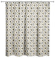 Mod Gold Flower 71x74 Shower Curtain
