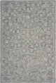 5" x 7" Gray Floral Finesse Area Rug