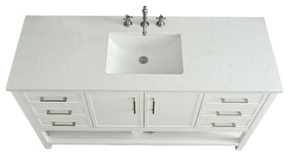 Arlo 60" Bathroom Vanity, White