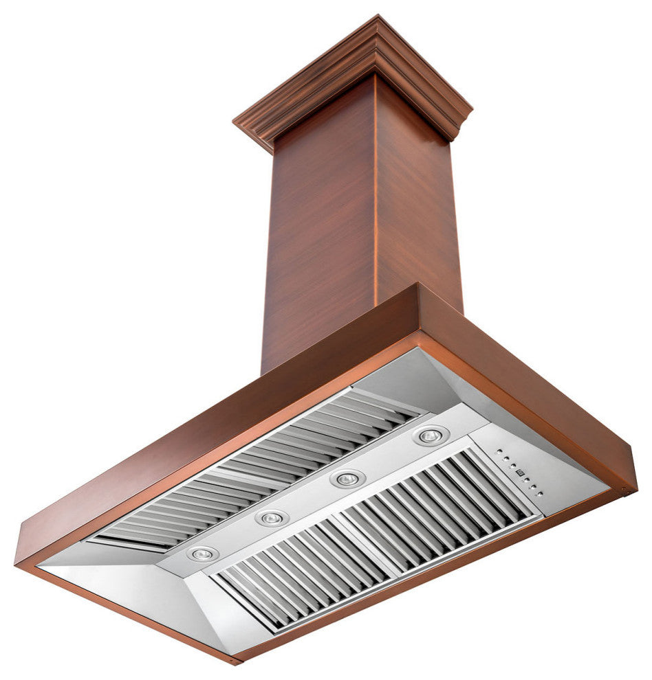 ZLINE 36 in. Designer Series Wall Mount Range Hood, 8667C-36