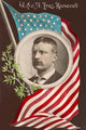 U. S. of A., President Roosevelt - Fine Art Giclee Print 24" x 36"