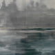 Cloudscape Wall Art, Navy and Slate Lacquer