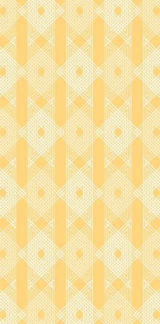 Star Light Decorative Holiday Geometric Print Bath Towel, Yellow