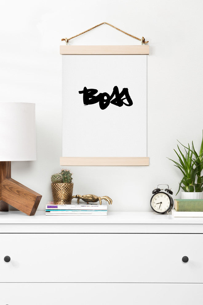 Deny Designs Kal Barteski Boss Art Print