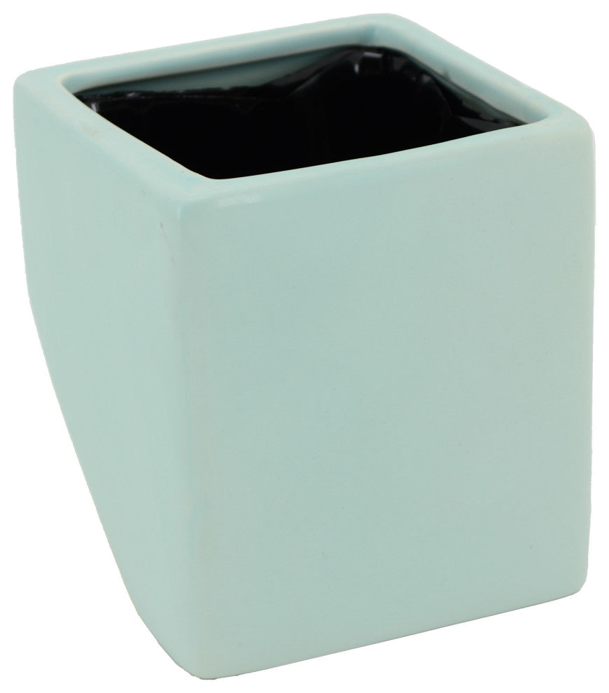 Arcadia Garden Products Large Cube Wall Planter, Mint