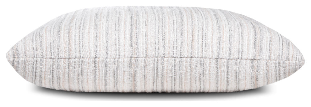 Luxe Stripe Pebble Indoor/Outdoor Performance Pillow, 20"x20"