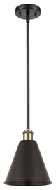 Ballston Cone Pendant, Black Antique Brass, LED