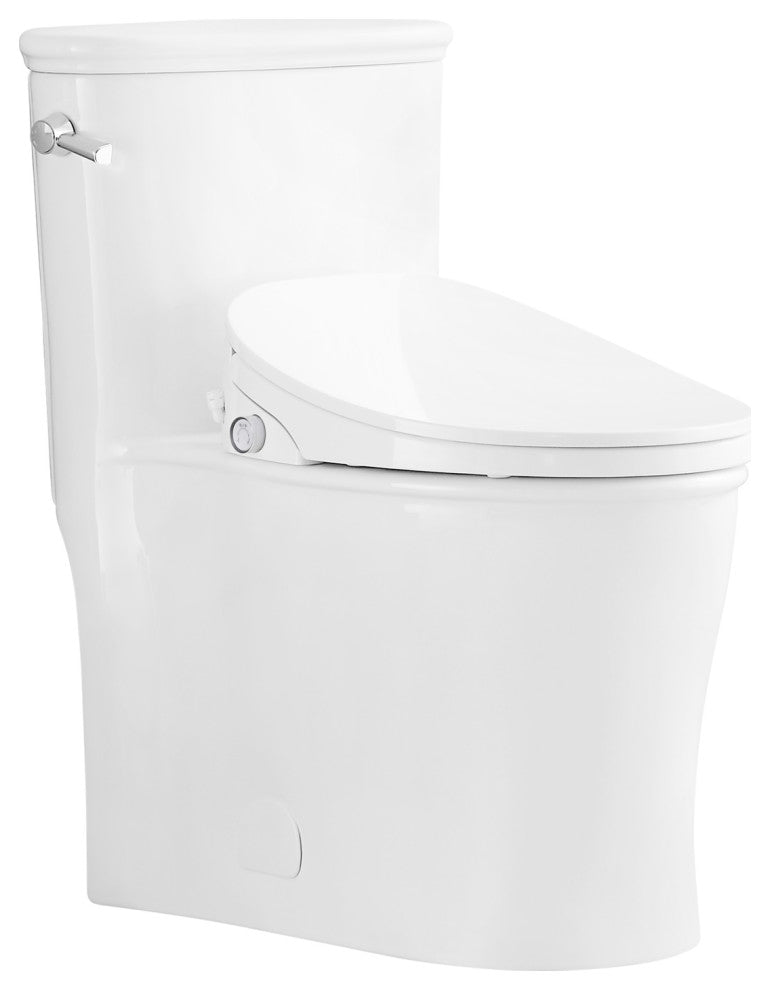 OVE Decors Volta Elongated Bidet Side Lever Dual Flush in White