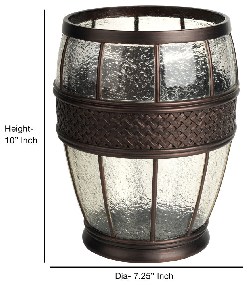 nu steel Ice Wastebasket