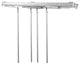 Baton Draw Double White Traverse 120-170"