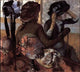 The Milliner #1- Gallery Wrapped Canvas Art 28" x 42"