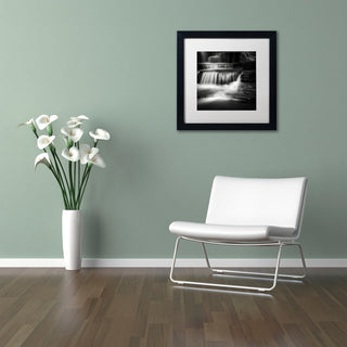 'Cascade' Matted Framed Canvas Art by Dave MacVicar