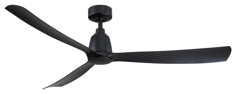 Kute 60" Indoor/Outdoor Fan Black/Black Blades