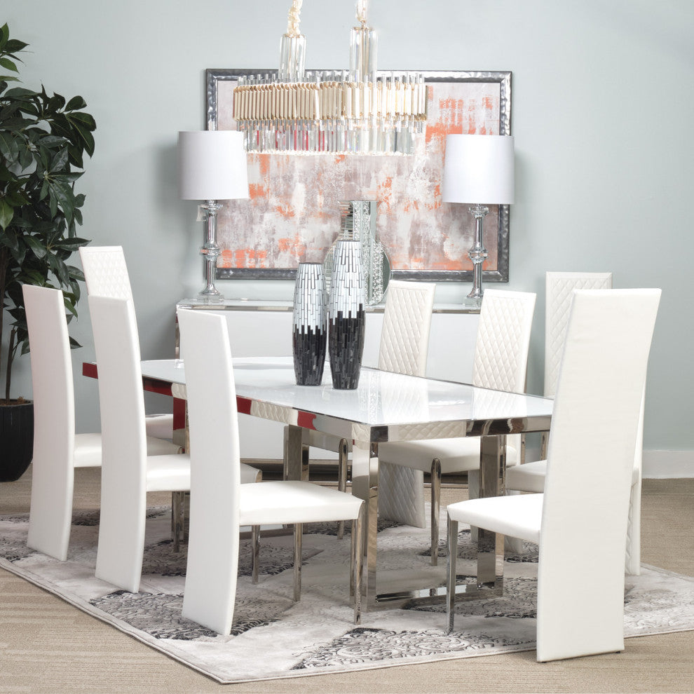 AICO Furniture State St. 9 Piece Dining Room Set