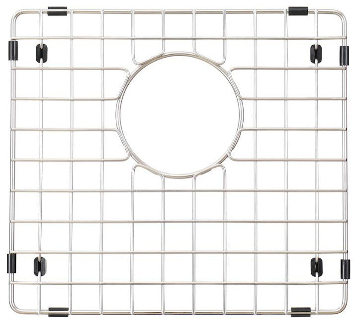 Sink Protector Stainless Steel Kitchen Sink Bottom Grid, Rack, 14.75x15