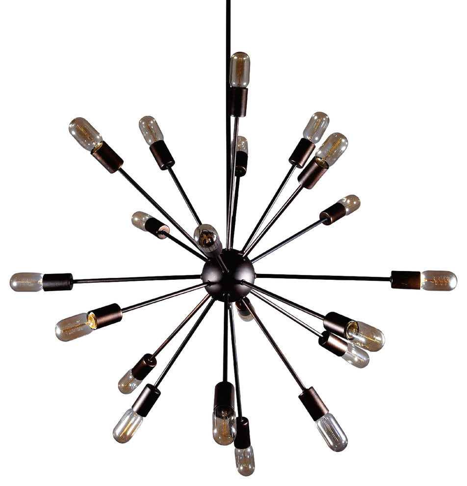 Dark Bronze Spike Light Fixture