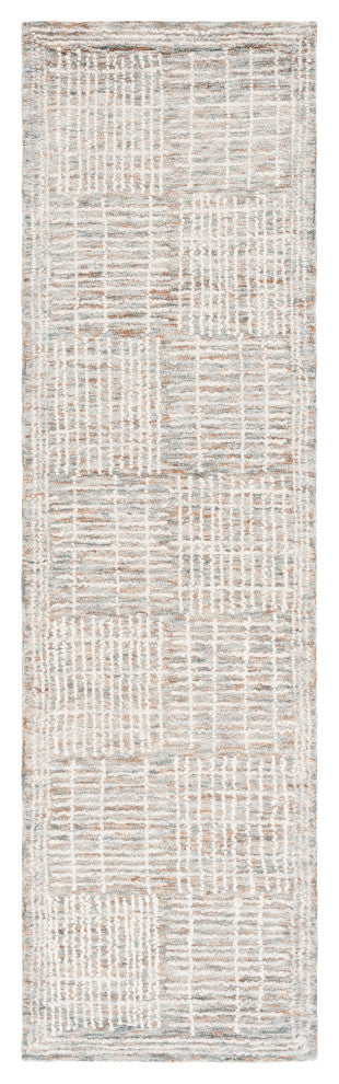 Safavieh Couture Abstract Collection ABT275 Area Rug, Brown/Ivory, 2'3"x7'