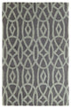Palace Ivory and Black Rug, 4'x6'